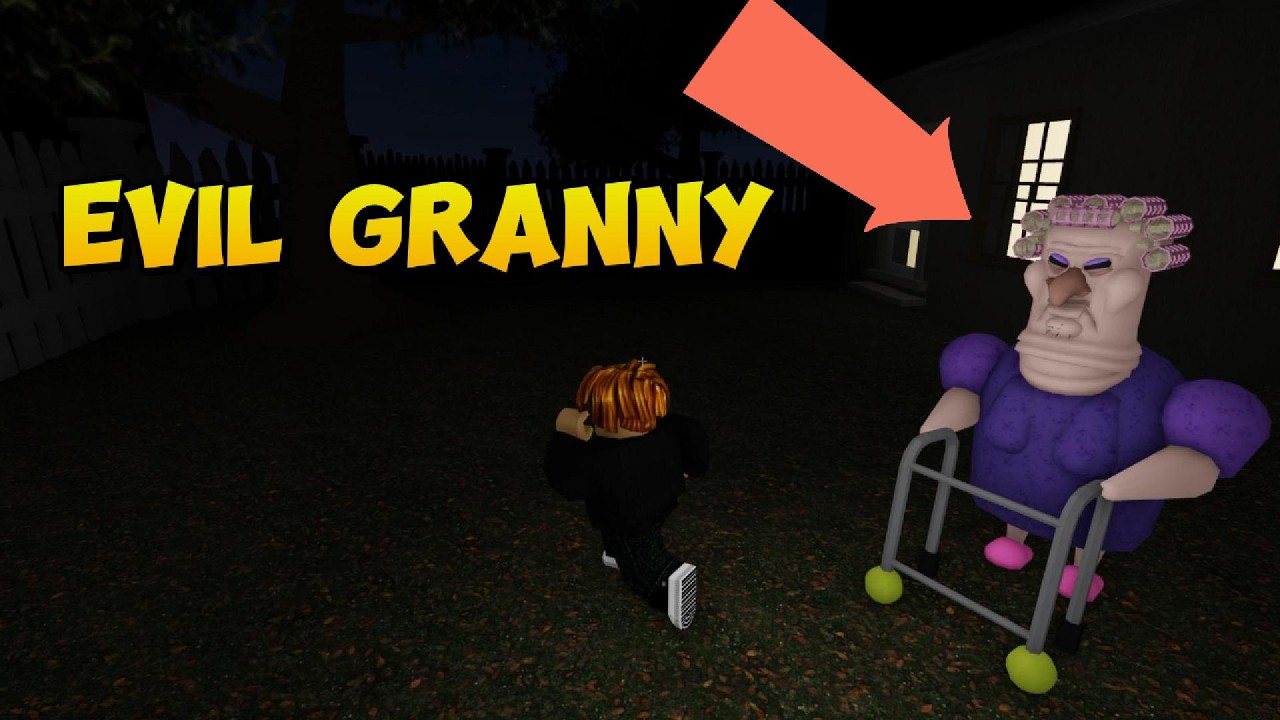 Escape from the Evil Granny in ROBLOX