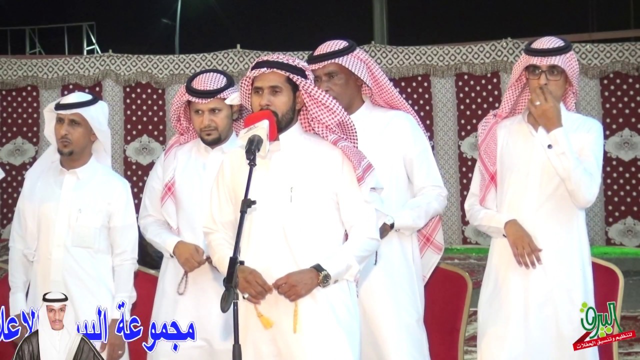 رجز بين الشاعرين  صويلح الدعدي وعايد السفياني في حفل زواج الشاب ممدوح غميض الدعدي الهذلي