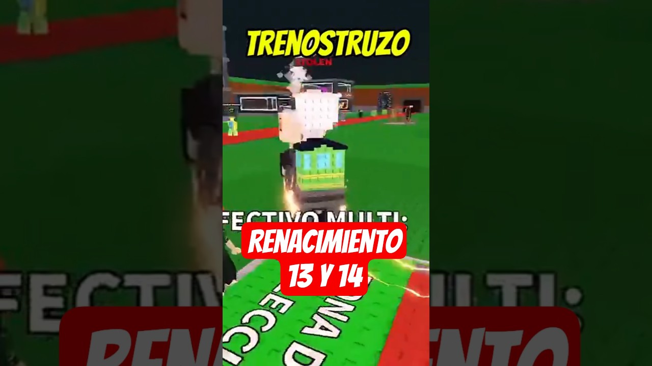 RENACIMIENTO 13 Y 14 en ROBLOX BRAINROT | Trenostruzzo Turbo + Megáfono + Base de Abejas 🐝🔥
