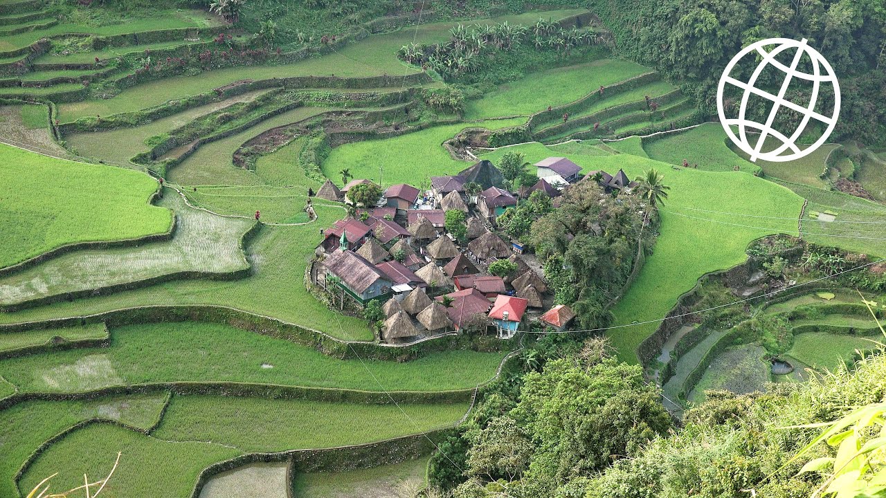 Rice Terraces of the Philippine Cordilleras: Batad, Bangaan and Banaue  [Amazing Places 4K]