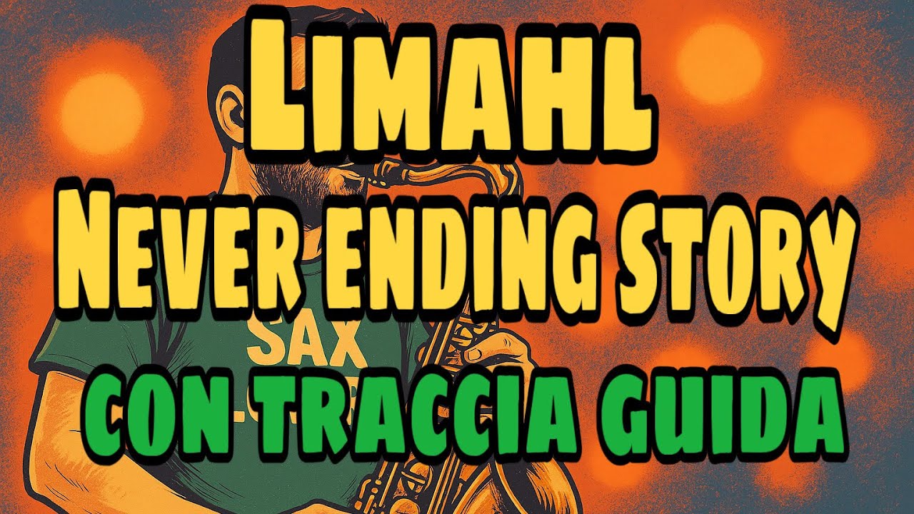 Limahl - Never endsing Story - путеводитель для тенор-саксофона