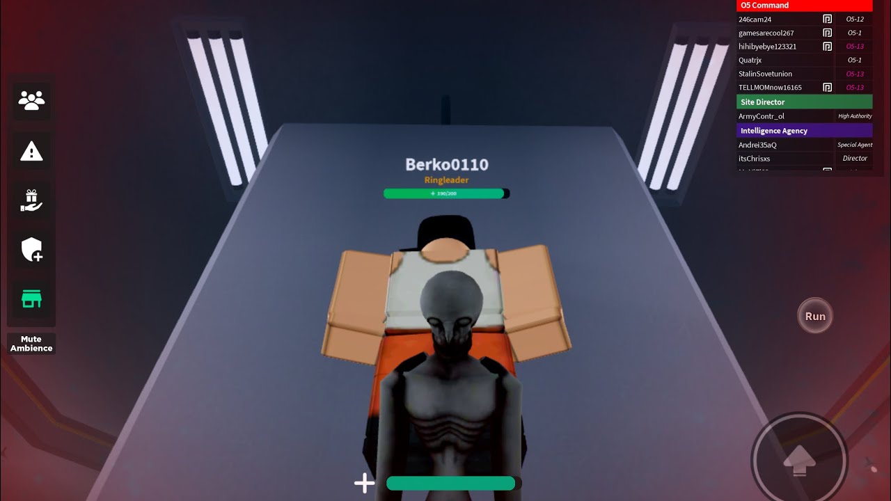 SCP SITE ROLEPLAY 096 Mass Tests