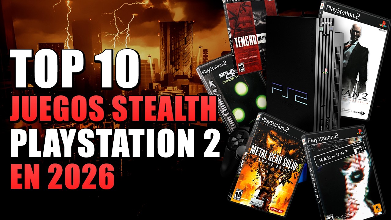 🔥 El Sigilo en PS2 Era DEMASIADO Bueno… Estos Juegos lo Demuestran 🥷🎮 TOP 10 STEALTH GAMES 2026 🔥