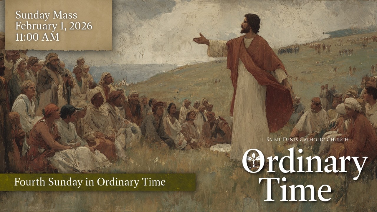 Mass, Sunday at 11:00 AM (2/1/2026)