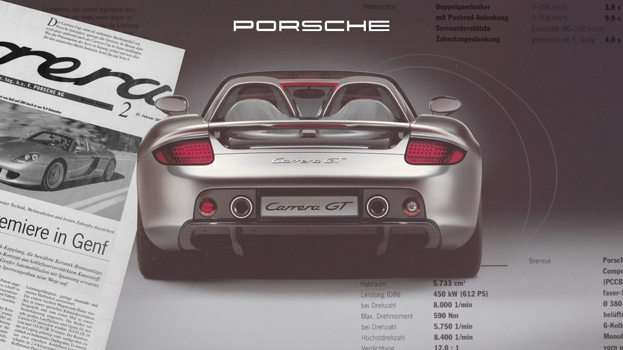 25 years of the Porsche Carrera GT | Untold Stories