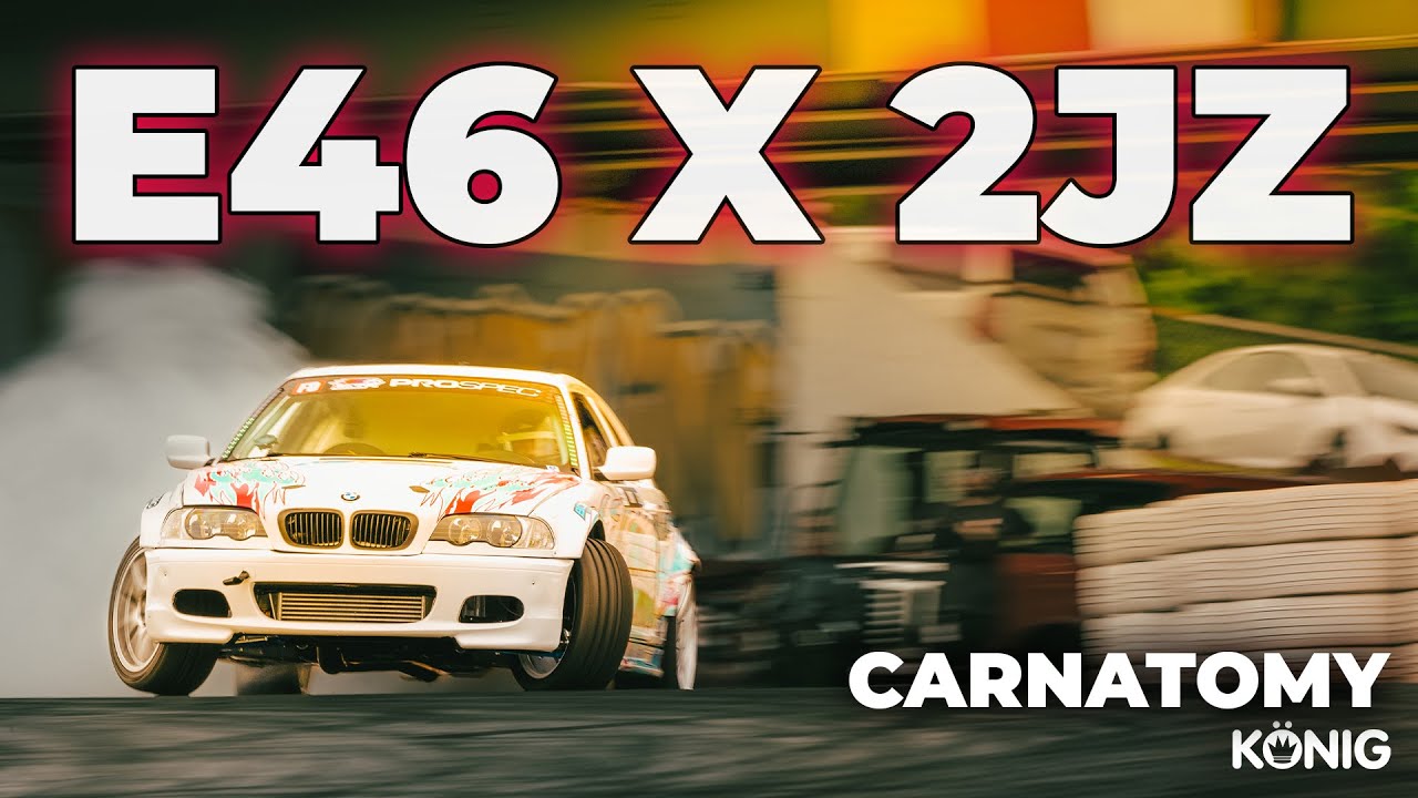 2JZ-Swapped BMW E46 Formula Drift Build with Geoff Donati | Carnatomy