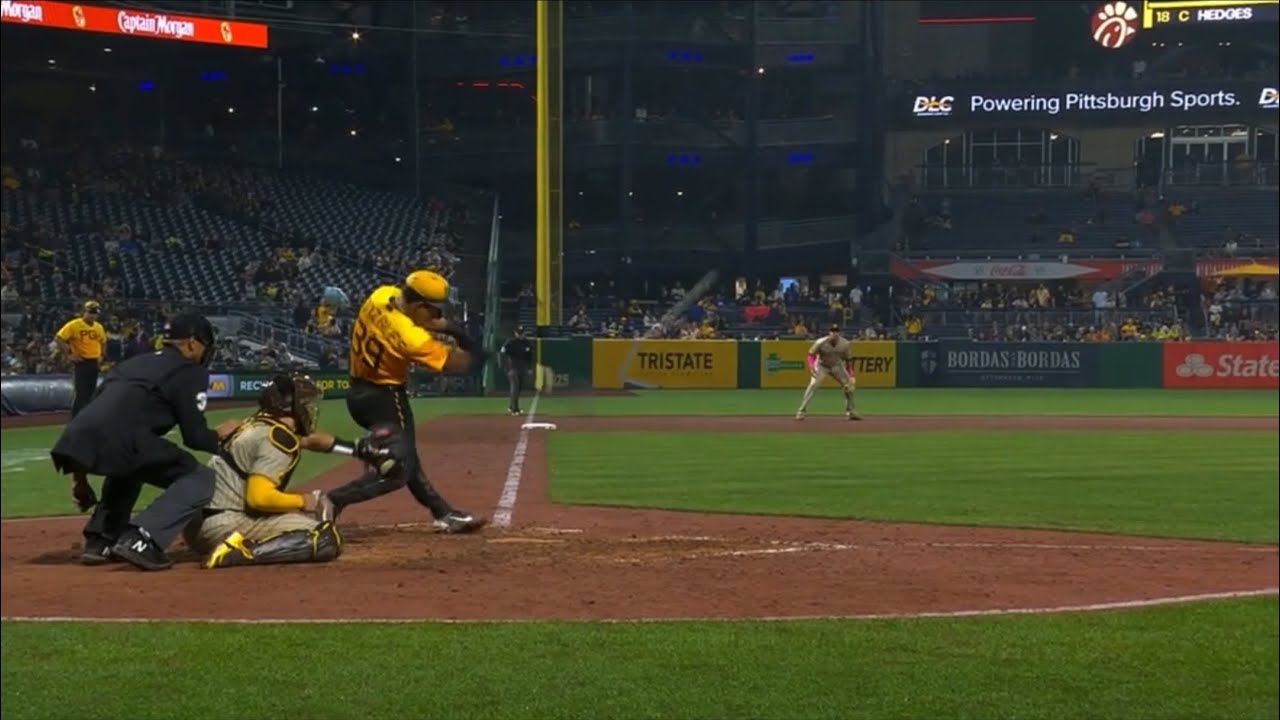 Nick Gonzales&rsquo; 1st CAREER MAJOR LEAGUE HOME RUN WAS ONE TO REMEMBER! (Padres @ Pirates) 6/27/23