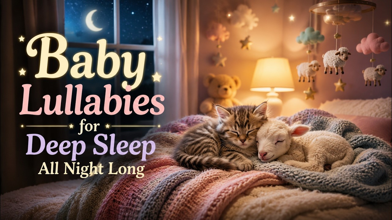 Baby Lullabies for Deep Sleep All Night Long