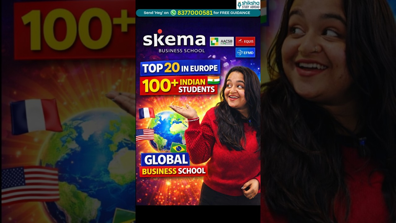 SKEMA Business School Guide | Courses | Eligibility | ROI | Scholarships| #studyinfrance
