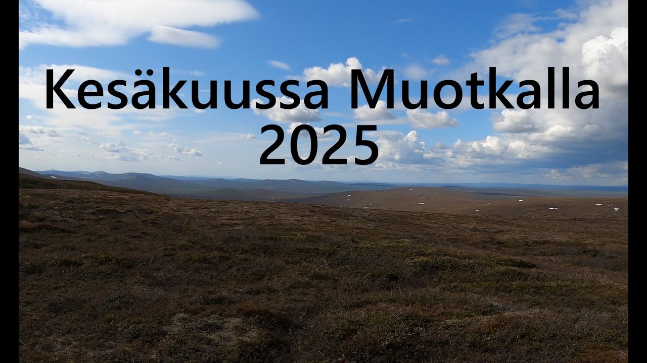 Muotkatunturin erämaa-alueen läpivaellus. Vuoden 2025 vaellus osa 2.