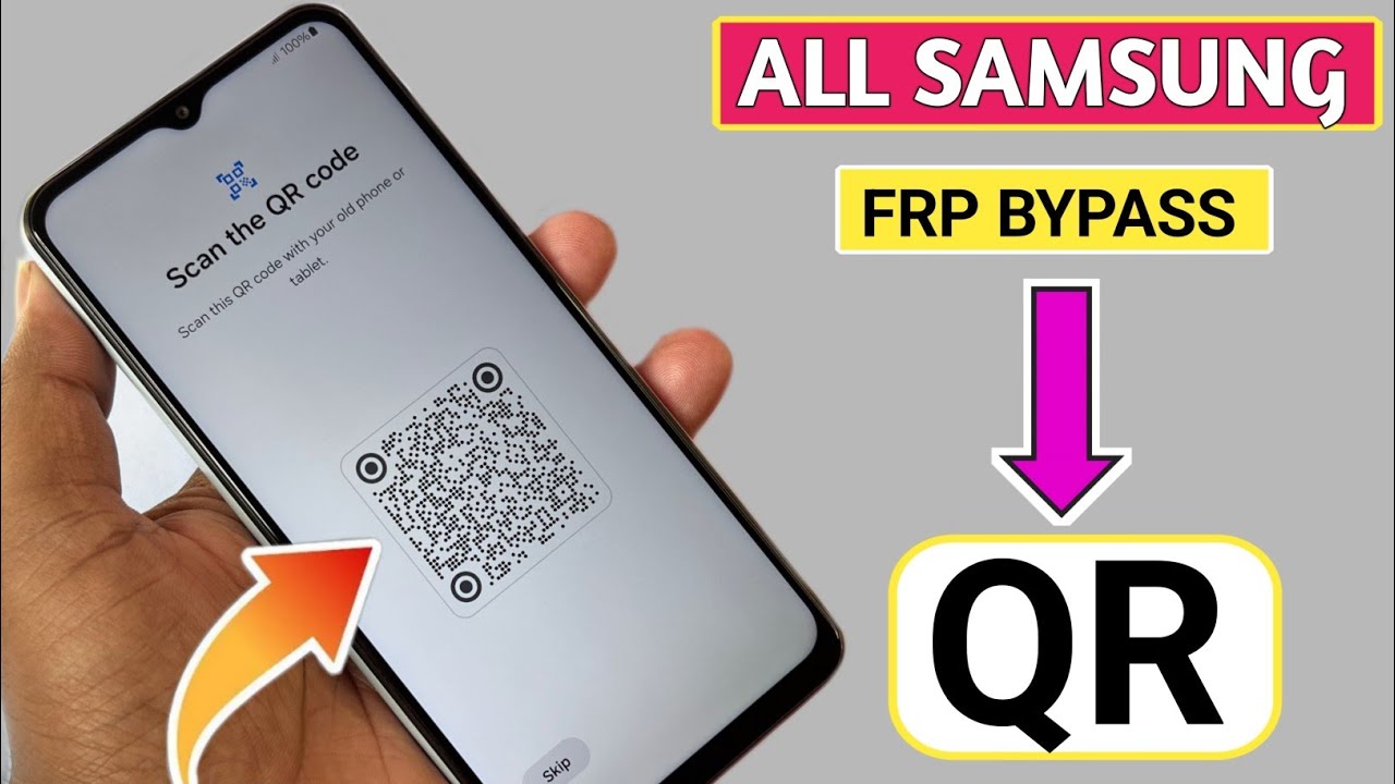Samsung FRP Bypass 2024✌️Android 12-13-14 New QR Code Security✔️Frp Lock Remove Samsung | Bypass Frp