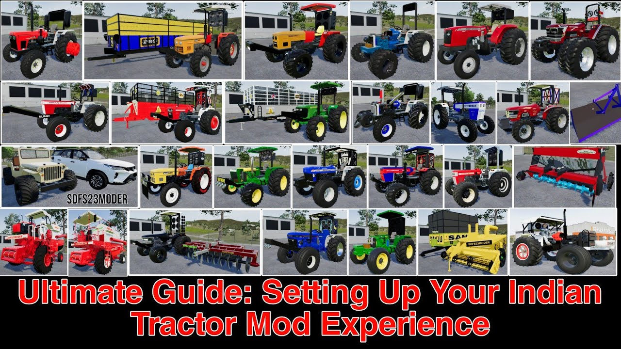 Ultimate Guide: Setting Up Your Indian Tractor Mod Experience No Lag No Crash All Device's Working