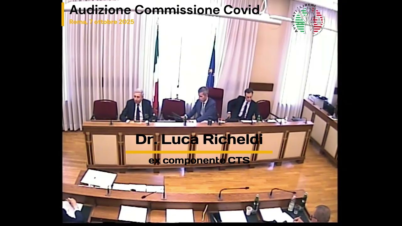 7.10.2025 -Commissione Parlamentare d'inchiesta sulla gestione Covid19 - Audizione Dr. Luca Richeldi