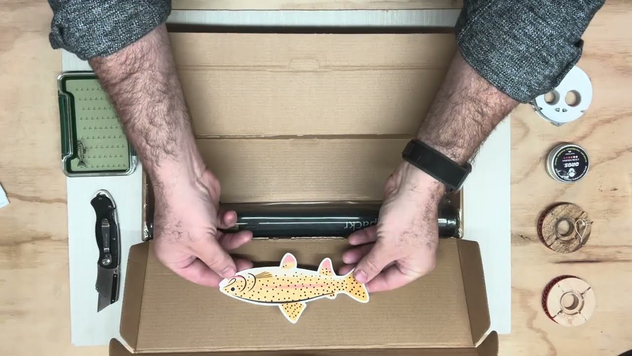 UNBOXING: New Tenkara!!! 3 length Backpackr Kickstarter Rod from Tenkara Rod Co.