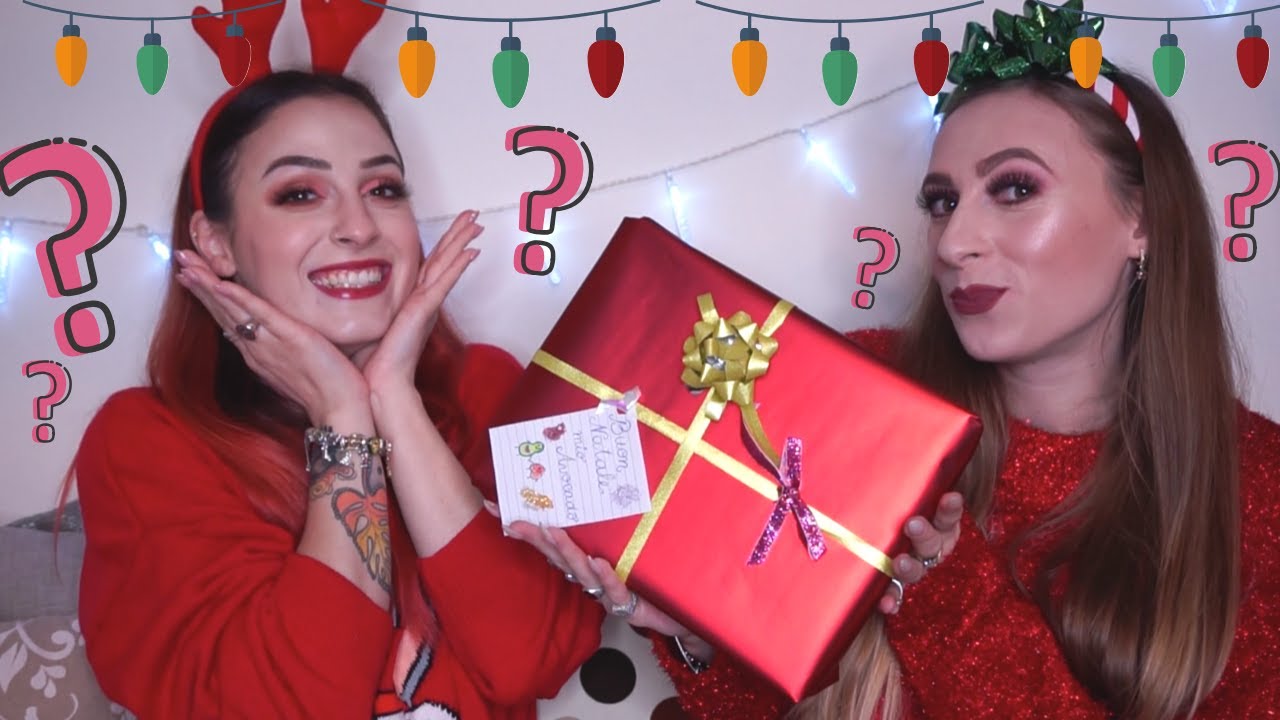 IO E LA MIA PESCA CI SCAMBIAMO I REGALI DI NATALE ||🎁🍑With PeachesandLashes