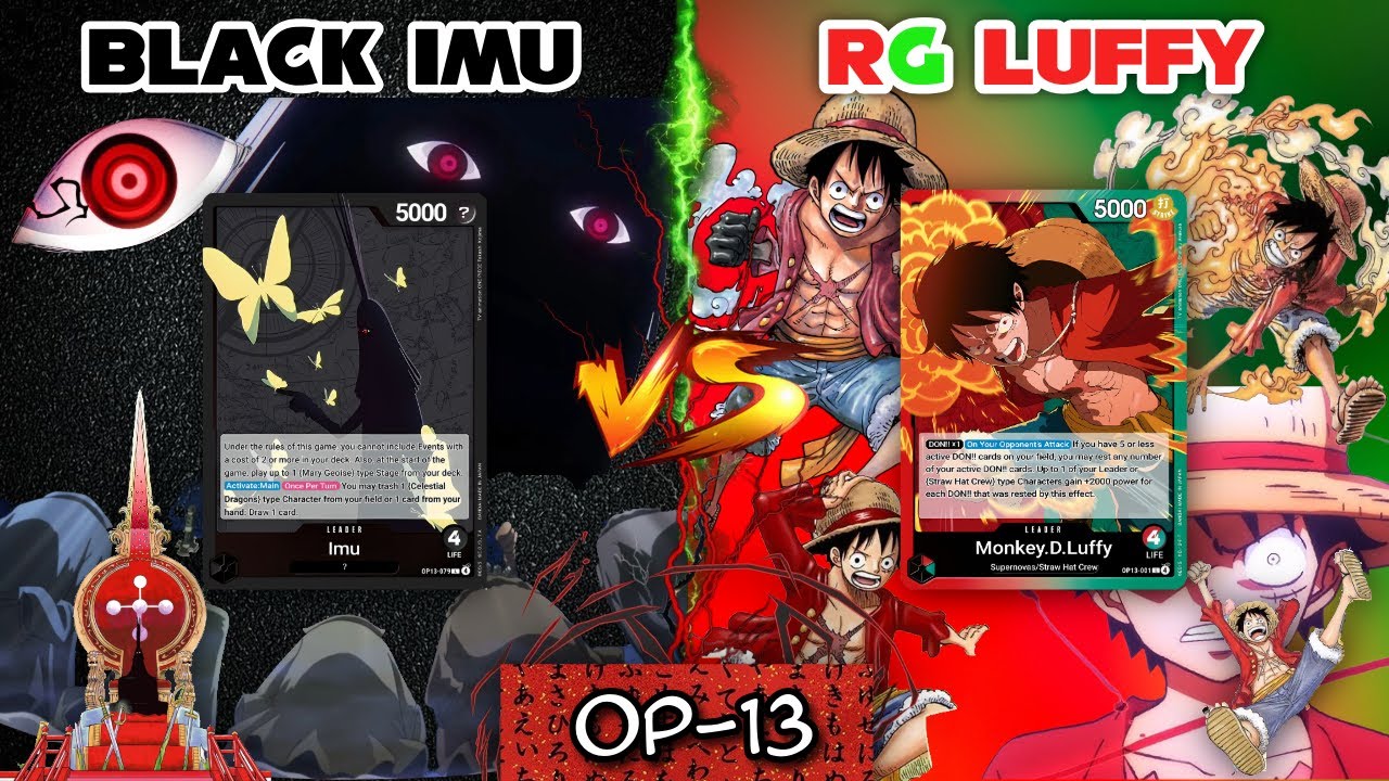 [OP13] Imu vs. RG Luffy (POV) One Piece TCG {Locals: Round 2}
