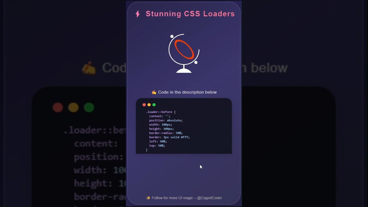 Top Web Designer Reveals BEST Animated Loader Techniques