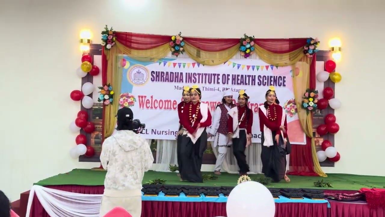 Welcome and farewell program with sakela mix songs 🫶