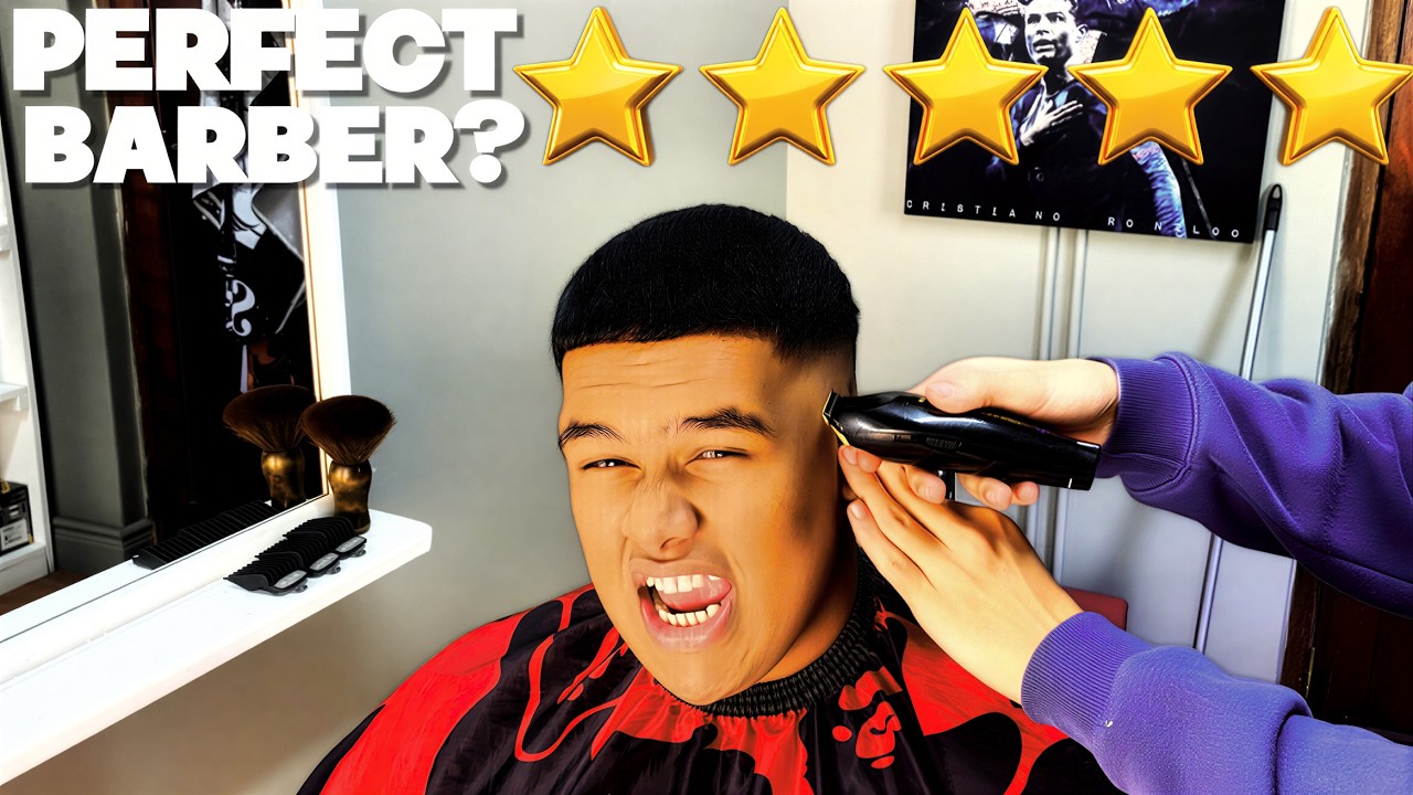 I GOT A HAIRCUT BY A 5 STAR RATED BARBER