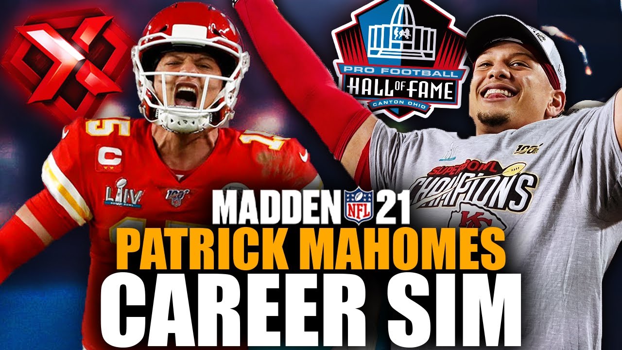Patrick Mahomes ENTIRE CAREER Simulation! BEST PLAYER IN NFL HISTORY! Madden 21 Franchise