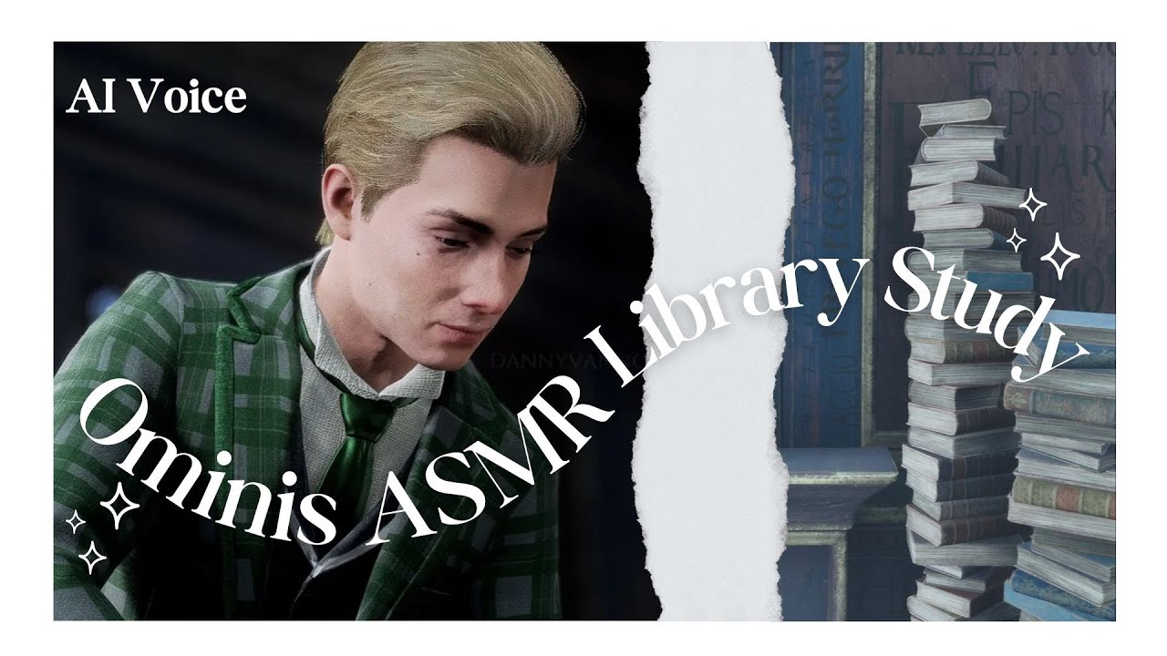 ASMR Studying in the Library with Ominis Gaunt
