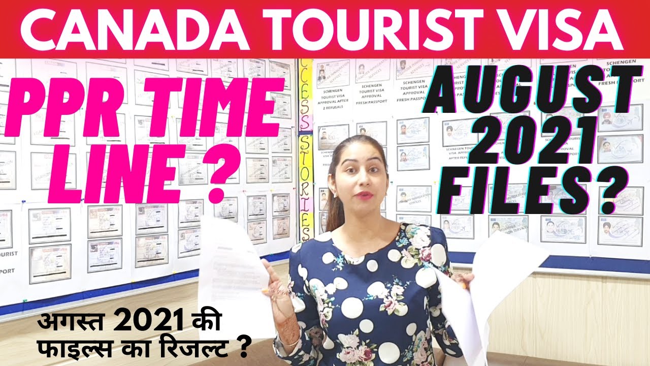 Canada tourist visa ppr timeline