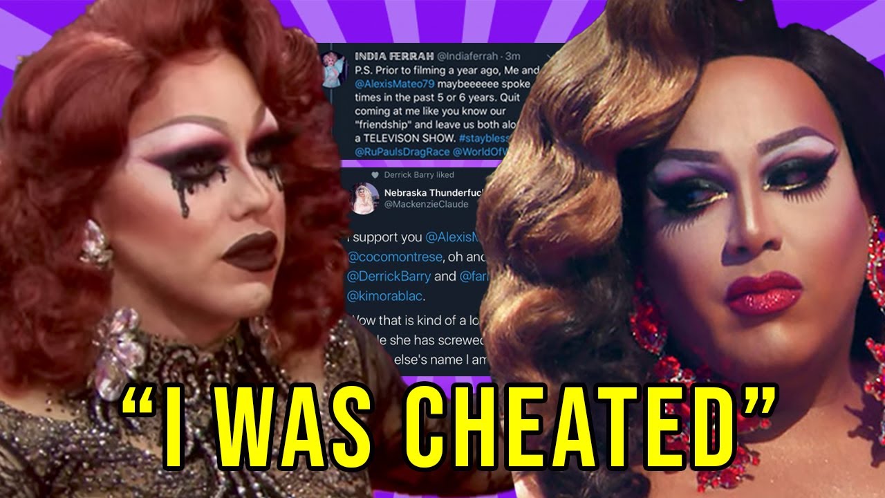 Drag Race All Stars DRAMA! Alexis Mateo on India Ferrah