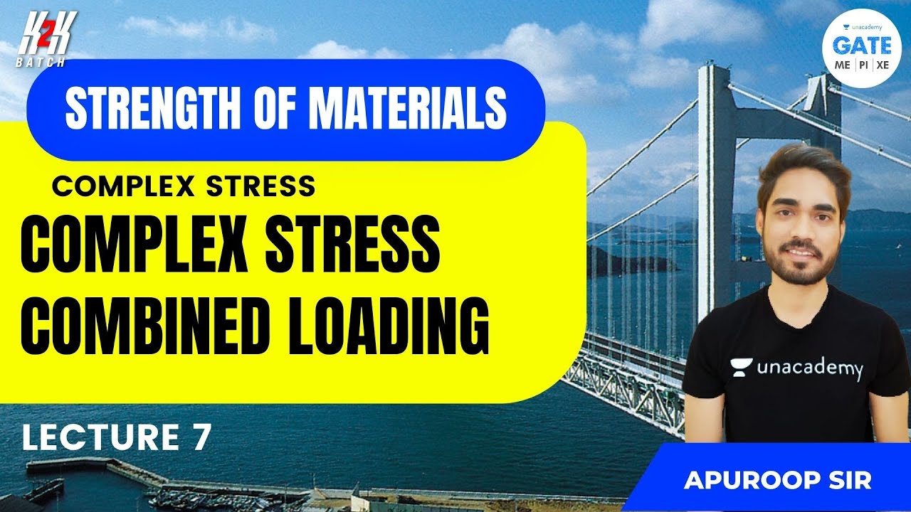 Complex Stress - Combined Loading | L 7 | Strength of Materials | Apuroop Sir