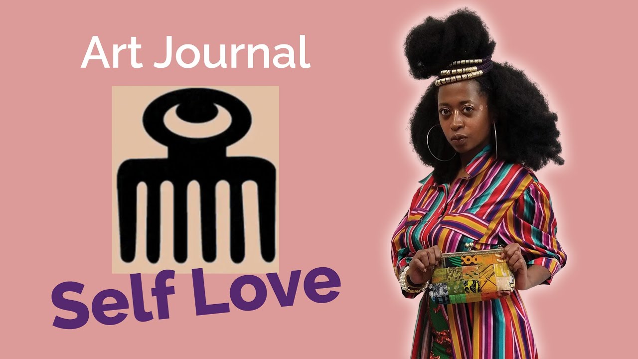 How to Draw Self-Love | Duafe |  Adinkra Art Journal Series