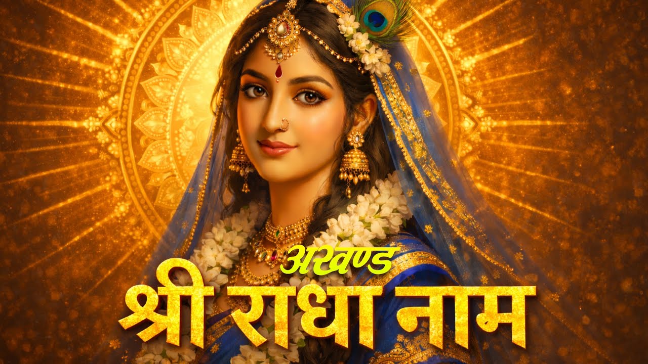 अखंड श्री राधा नाम जप | Shri Radha Naam Jaap | Radha Naam Dhun