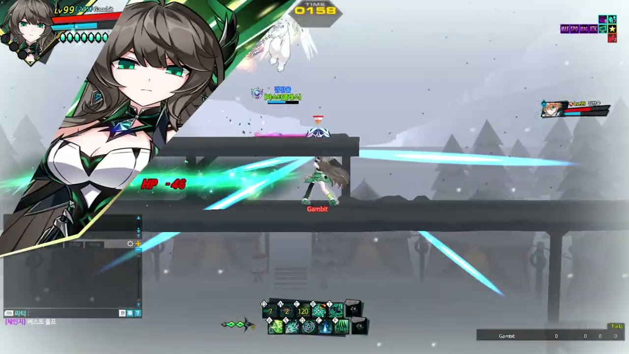 짧막한 아클라스 1vs1 대전Achlys PVP [Elsword/엘소드]