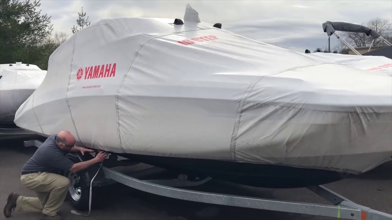 YAMAHA® Boat Shipping Cover Install