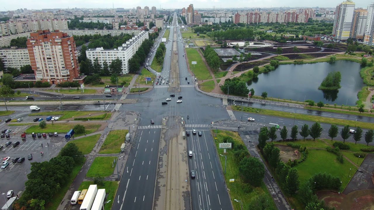 Полёт над Купчино. Июль 2022.