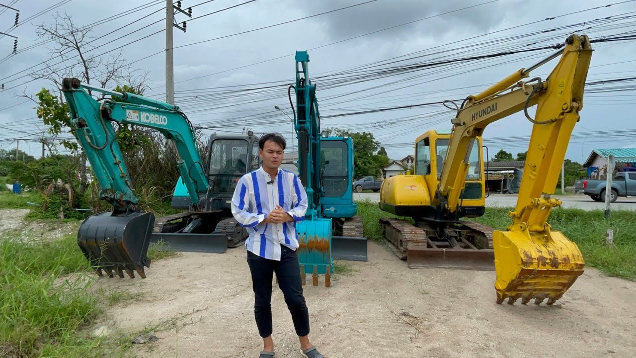 รถขุดราคาถูก ที่ สองรถสวย