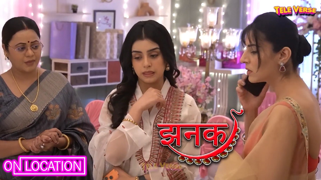 Jhanak | आखिर Aditi ने Jhanak मां से पूछा शादी में खुश ना होने की वजह? | On Location | Star Plus