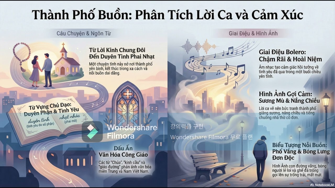 Sự đối lập giữa hy vọng lúc 'quỳ dưới giáo đường' và nỗi đau khi 'chuông chiều tiễn đưa' là gì?