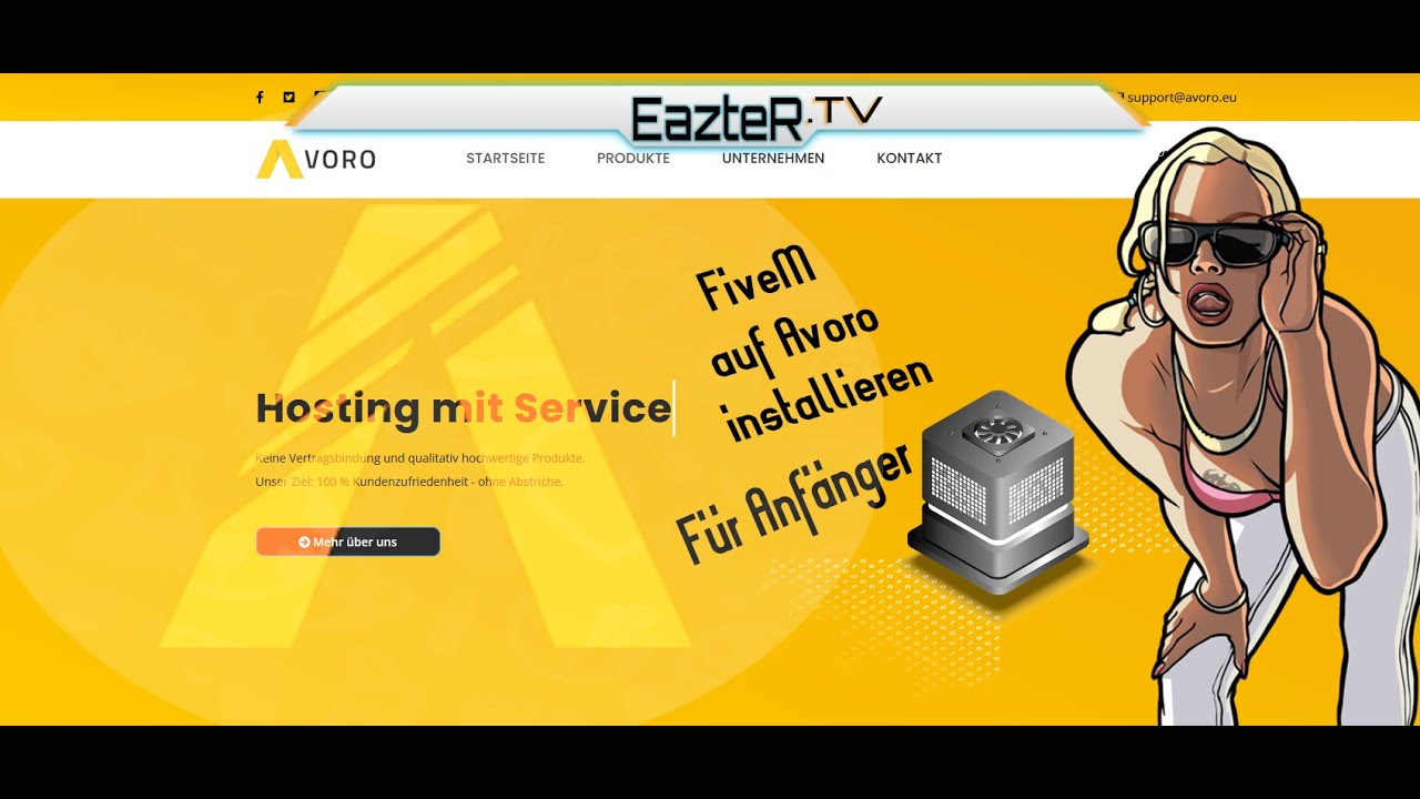FiveM Roleplay Server mit Template , Datenbank und TxAdmin auf einem Avoro Server installieren