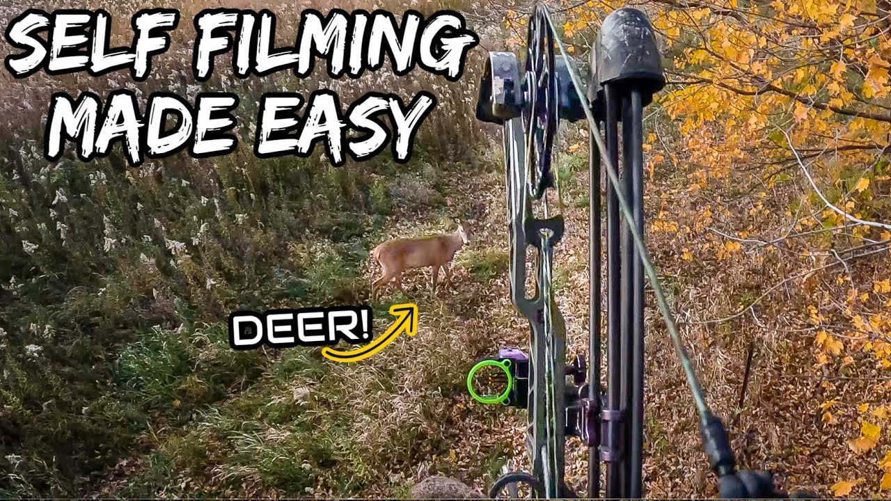 BOWHUNTERS NEED a Head Camera! | Easy Self Filming Set-Up!