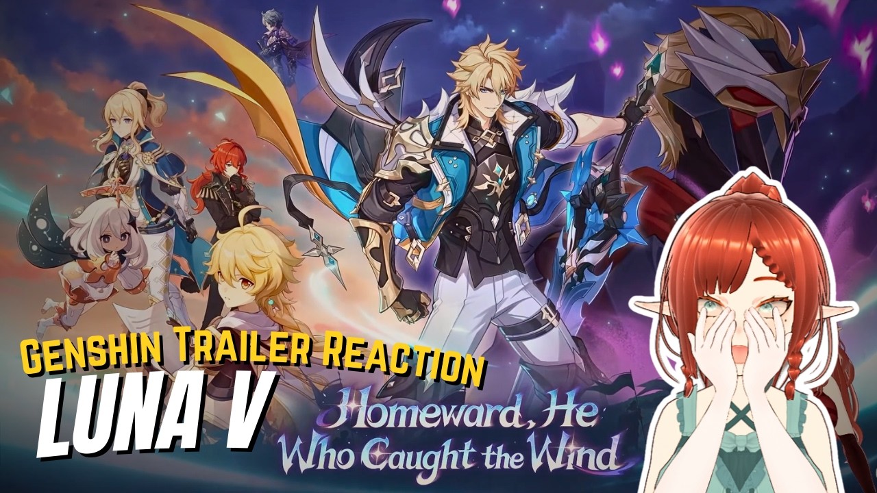 Reacting to LUNA V Version Trailer