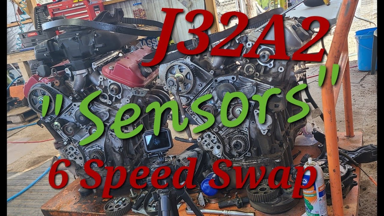 Honda J Series J32A2 6 Speed Swap | Cam/Crank Sensors & Gears