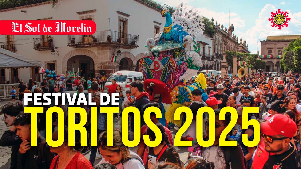 Festival de Toritos de Petate 2025 en Morelia | Tradición, danza y color en el Centro Histórico