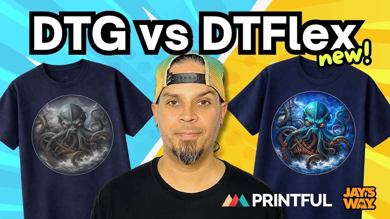 New Print Method: DTFlex vs DTG and When to Use Them