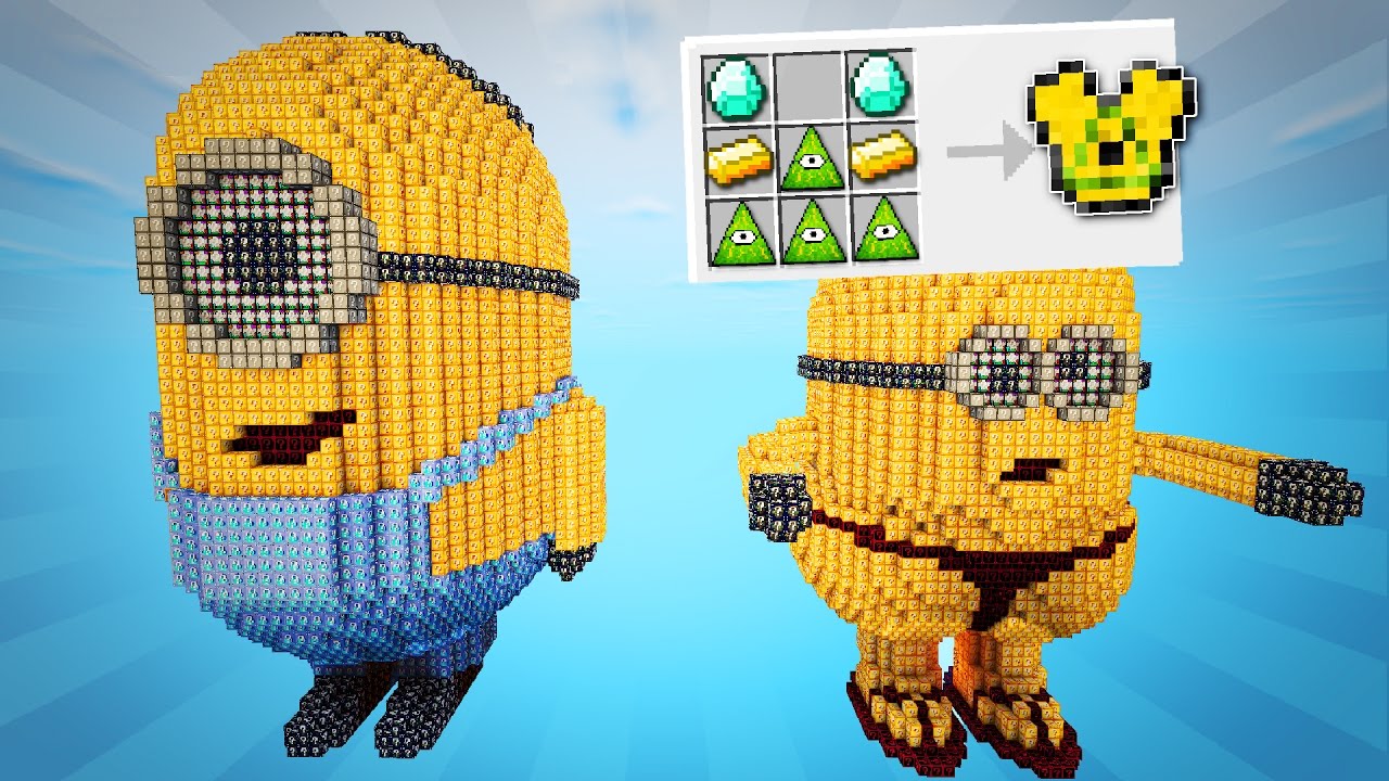 SUPER MINIONS LUCKY BLOCKS BATTLE