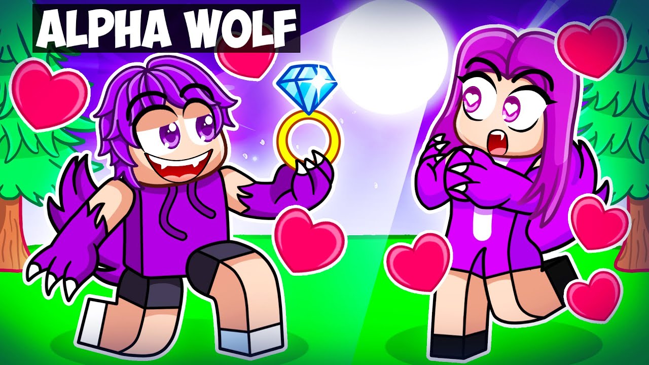 The Alpha Wolf PROPOSES In Roblox Snapchat!