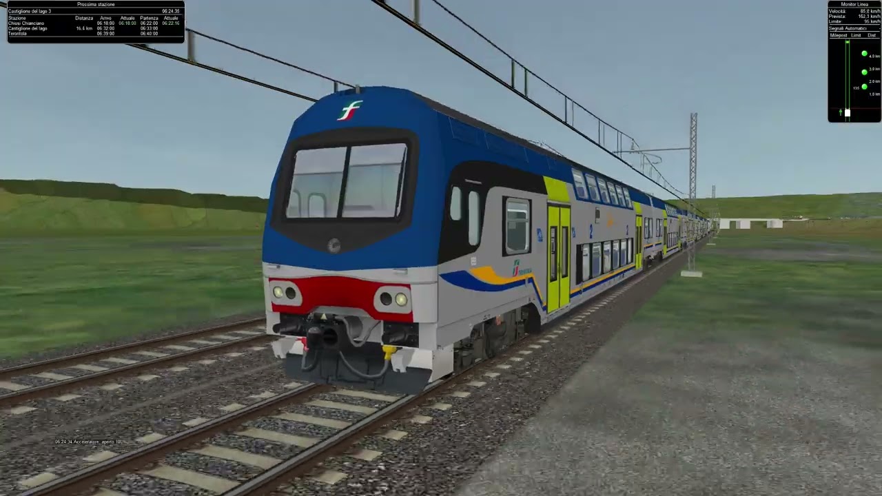 R 4120 Chiusi C.T- Firenze S.M.Novella pt 1 Open Rails