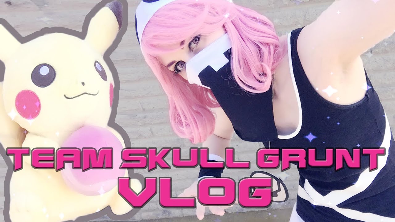 Team Skull Grunt CON VLOG feat. Pikachu (KodachiCon 2017)