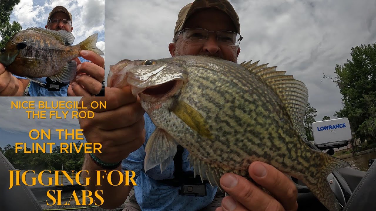NICE BLUE AND CRAPPIE ON THE FLINT