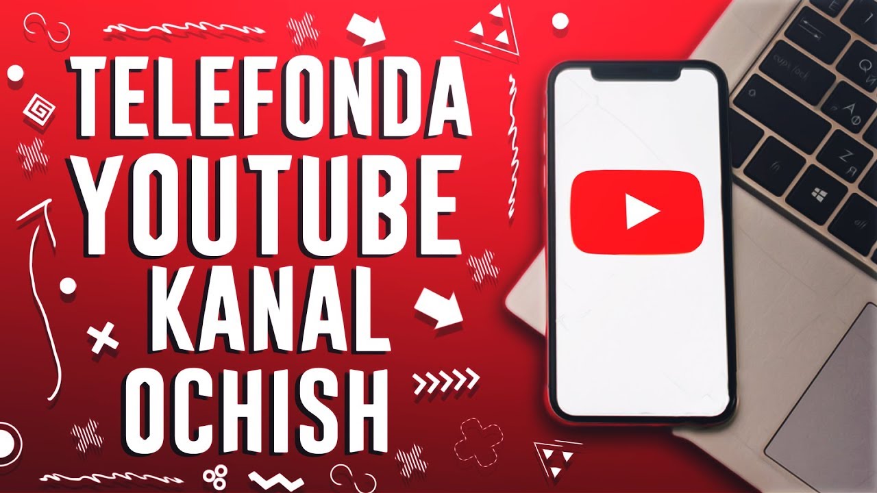 📱 TELEFON ORQALI YOUTUBEDA KANAL OCHISH 2020 // YOUTUBE KANAL 0 DAN OCHAMIZ