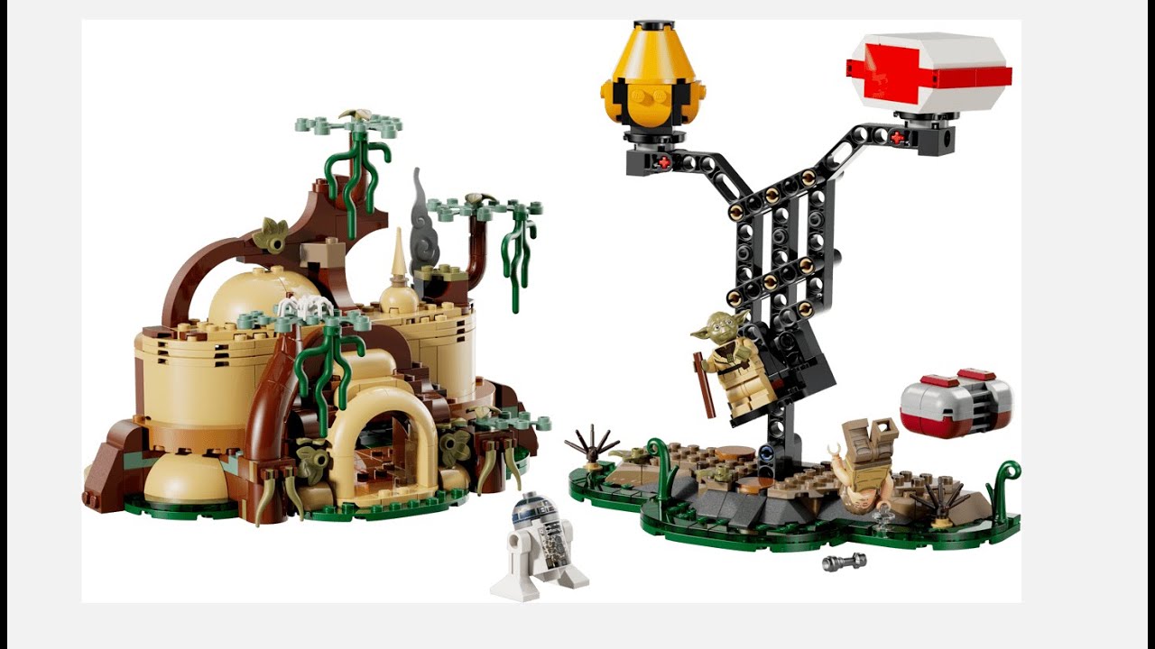Will it be worth it? Lego Star Wars Smart Play Yoda's Hut 75422 vs. 75208 Yoda's Hut