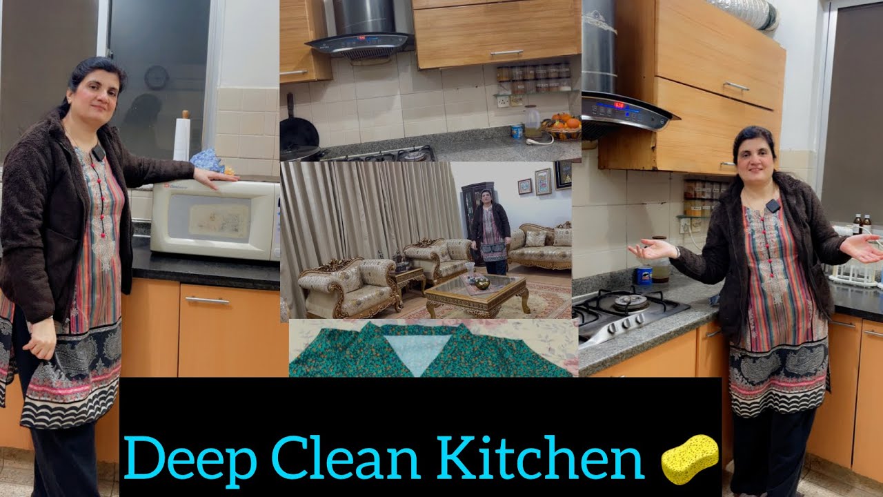 Kitchen Deep Clean 🧽 | Drawing Room Tour & Suit Stitching ✨